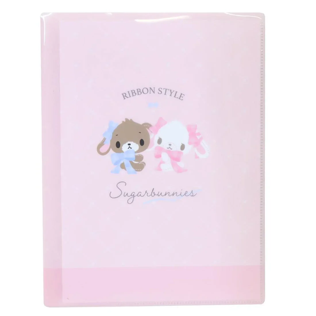 Sanrio Sugarbunnies Ribbon Style Clear File Folder