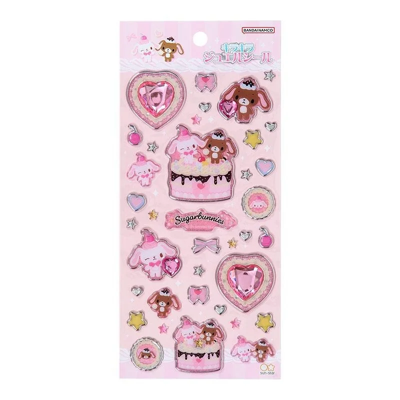 Sanrio Sugarbunnies Glitter Jewel Sticker Sheet